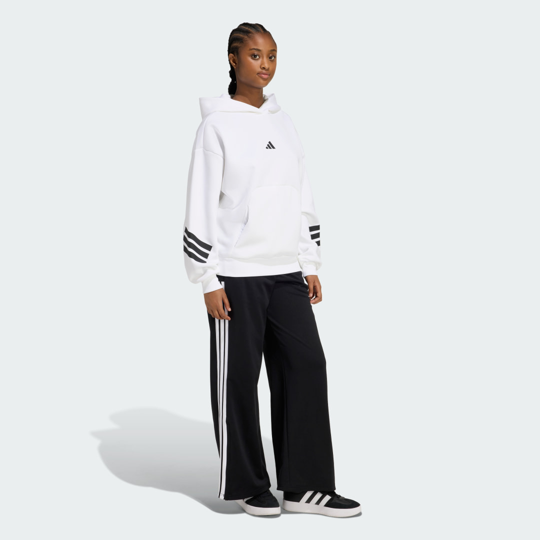 Sweat shirt à capuche 3 bandes Future Icons - vue 8