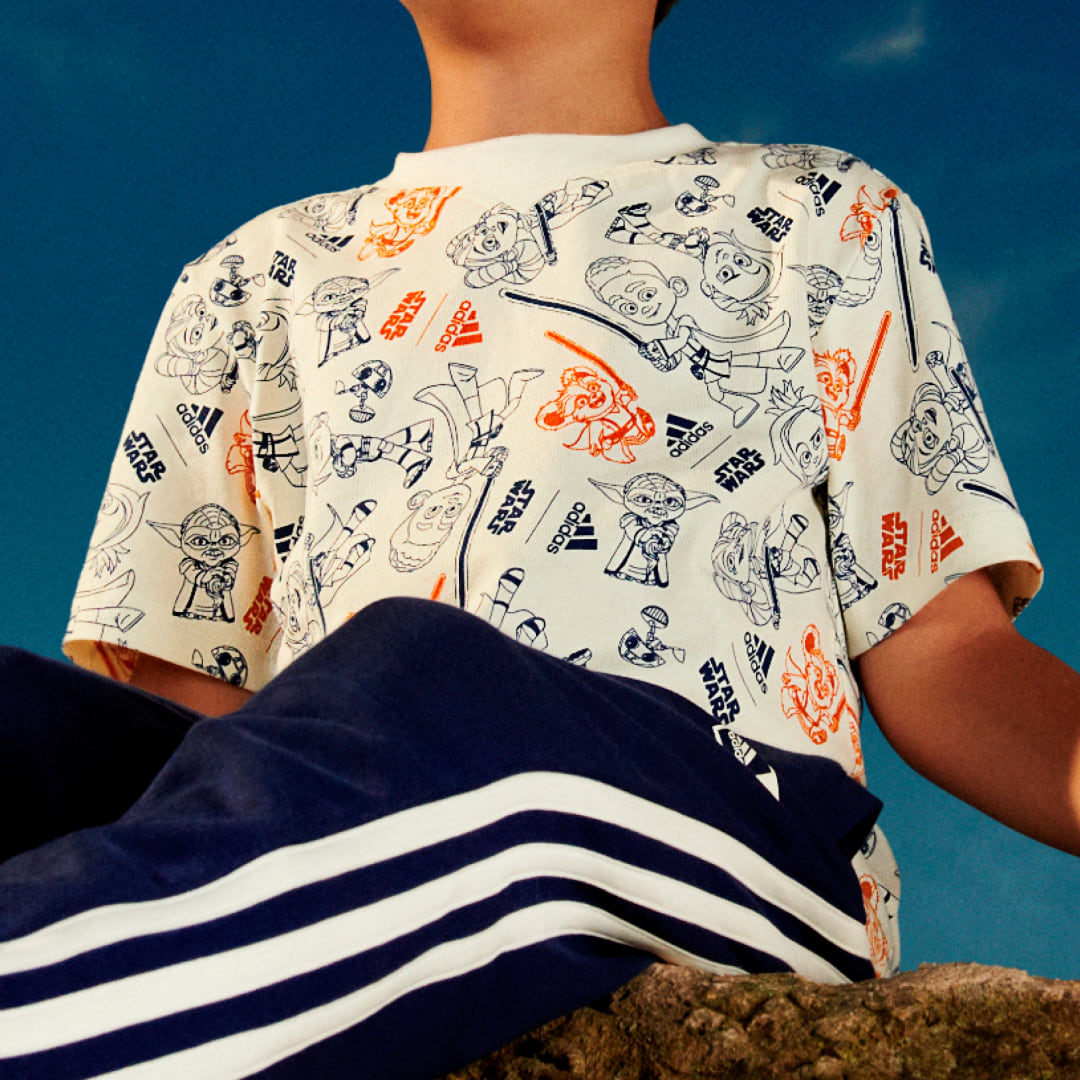 

Camiseta adidas x Star Wars Young Jedi Niño, Blanco