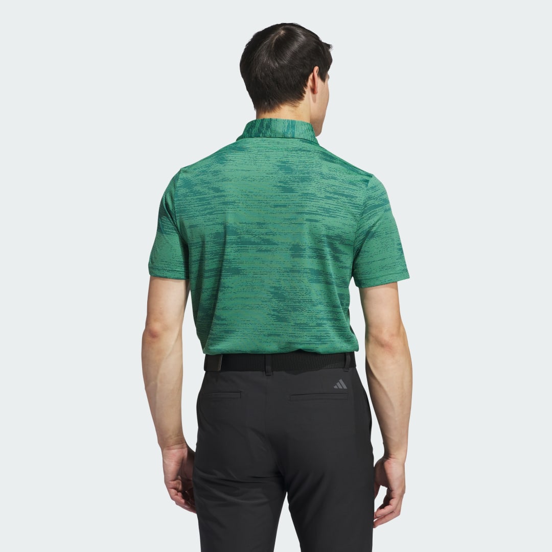 Adidas Ultimate365 Textured Stripe Poloshirt