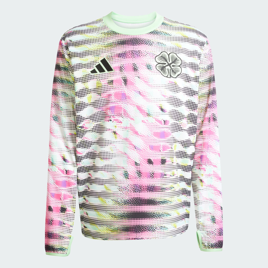 Adidas Celtic FC 25 26 Pre-Match Warm Longsleeve