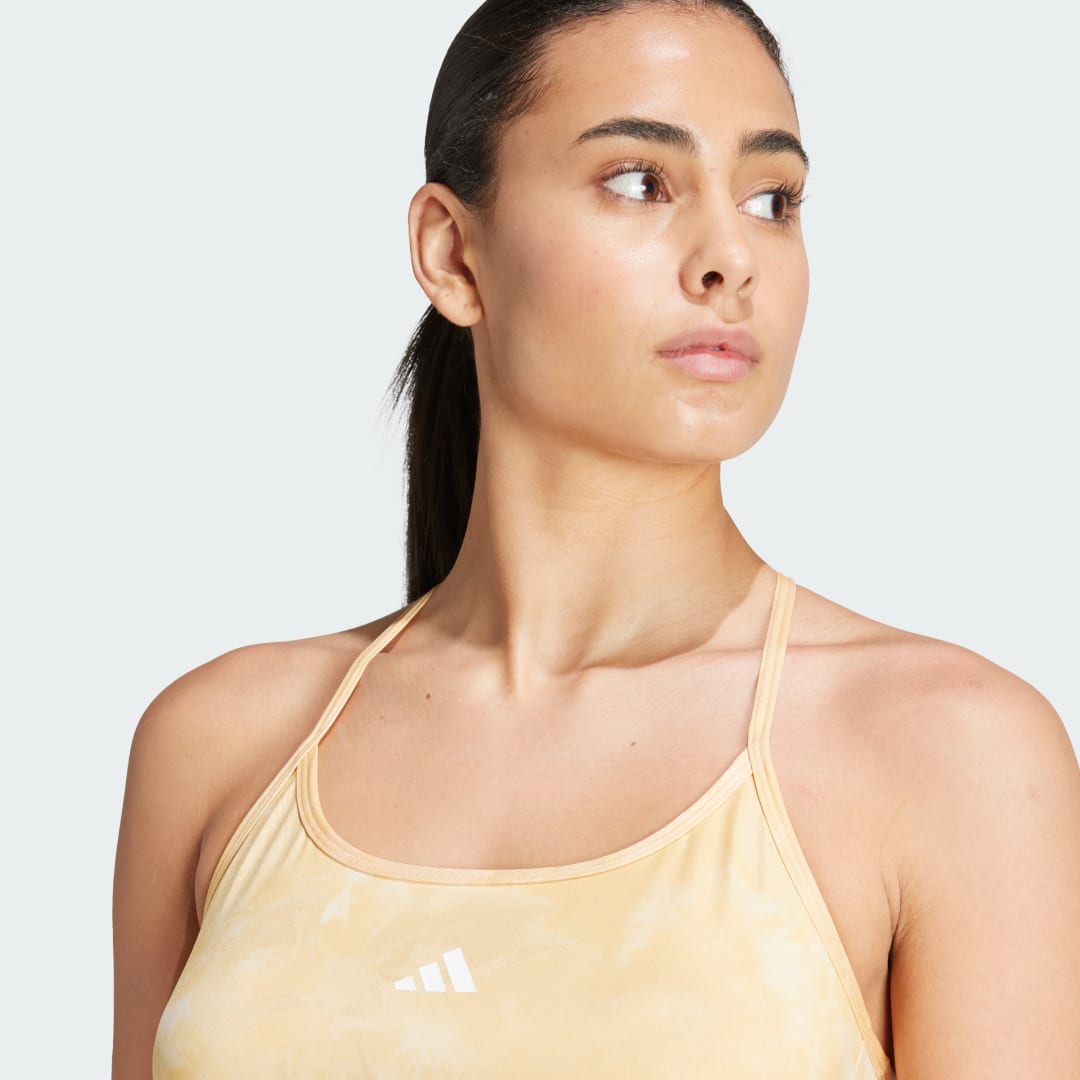 Adidas Train Essentials AOP Flower Tie-Dye Tanktop