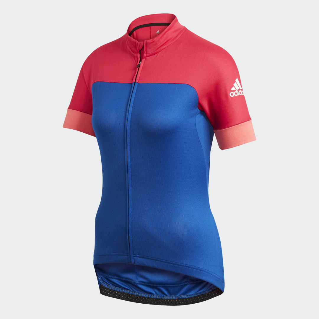 

adidas Camiseta Rad Trikot Mujer, Blanco