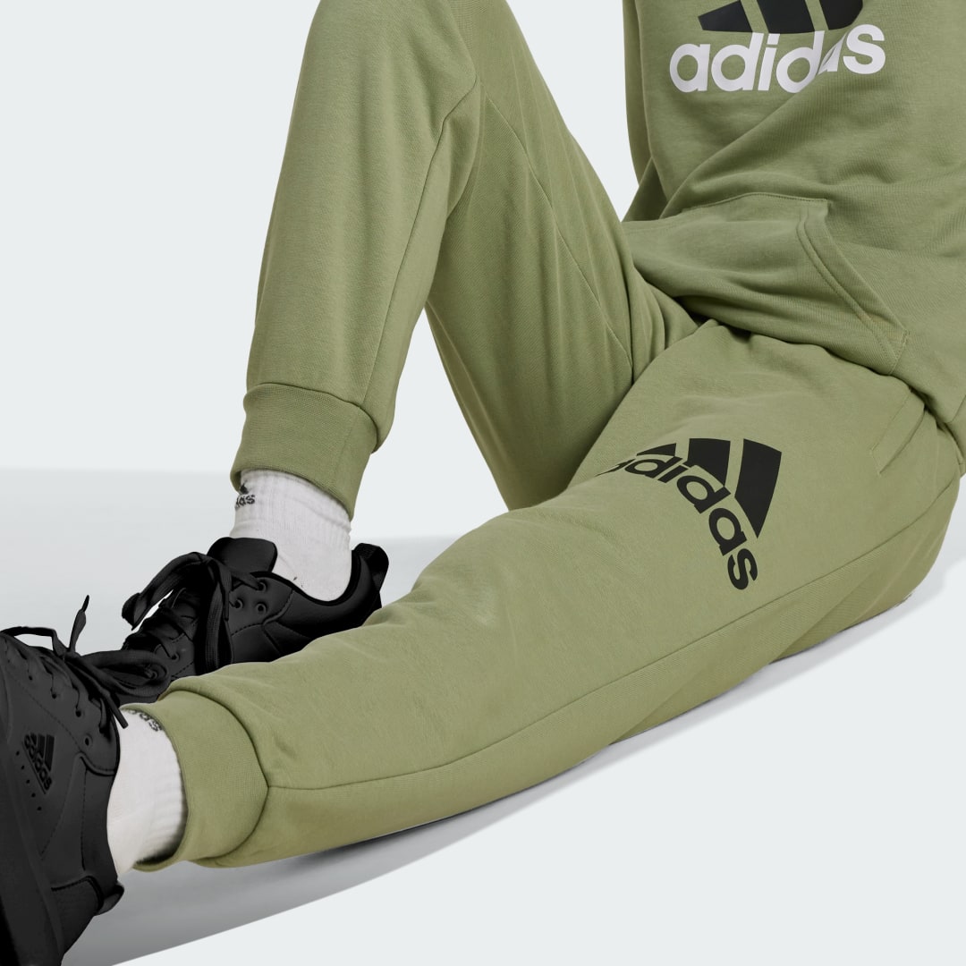 Adidas Essentials Regular Fit Big Logo Katoenen Broek