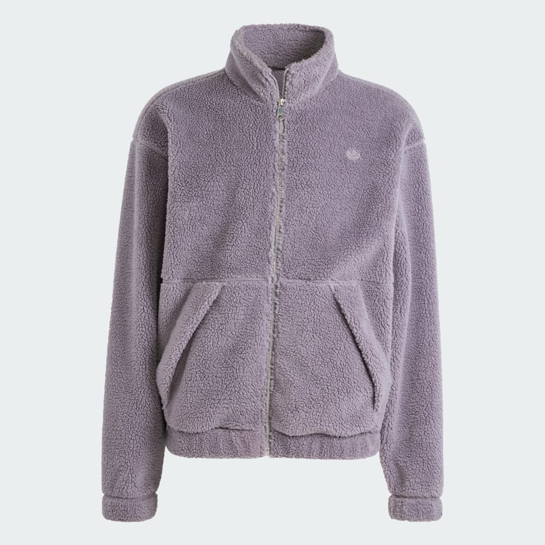 Adidas Premium Essentials Polar Fleece Sweatshirt met Lange Rits