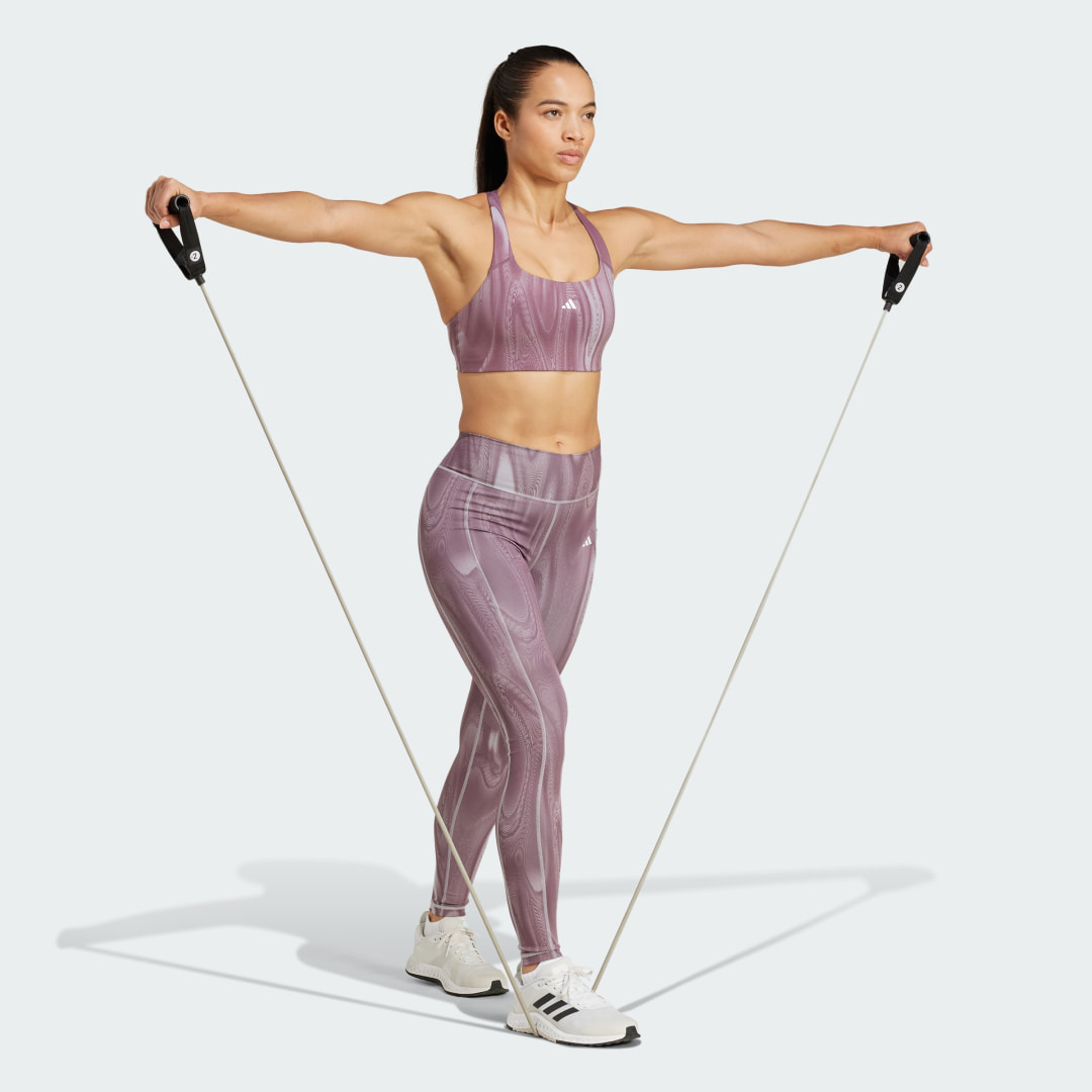 Adidas Optime Full-Length Print Legging