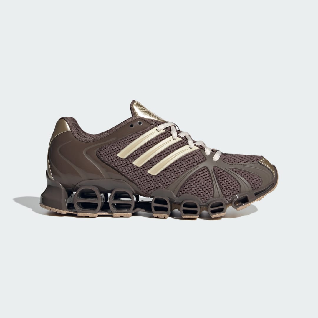 Adidas Mega Ghostride Earth Strata / Wonder White / Wonder Gold Met.