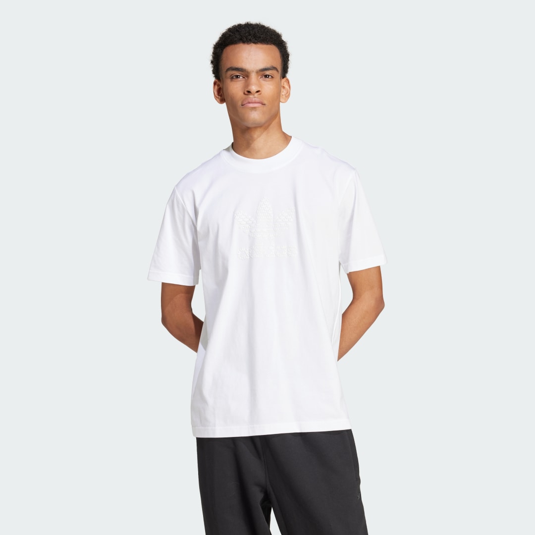 

adidas Camiseta Mono Hombre, Blanco
