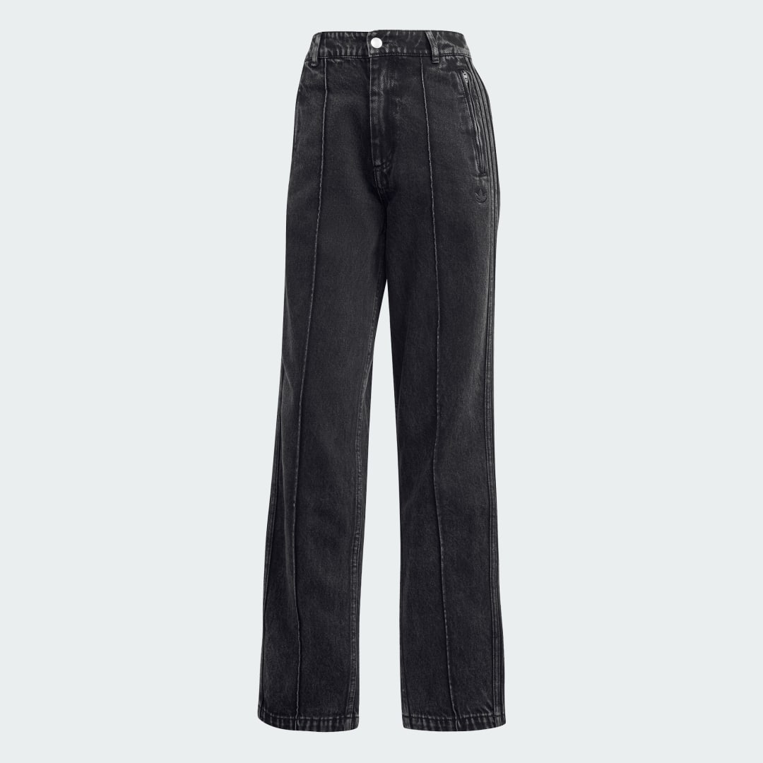 Adidas Premium Essentials Denim Straight Leg Broek