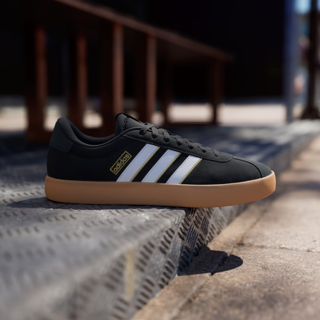 Adidas VL court sneaker Core Black / Cloud White / Team Victory Red