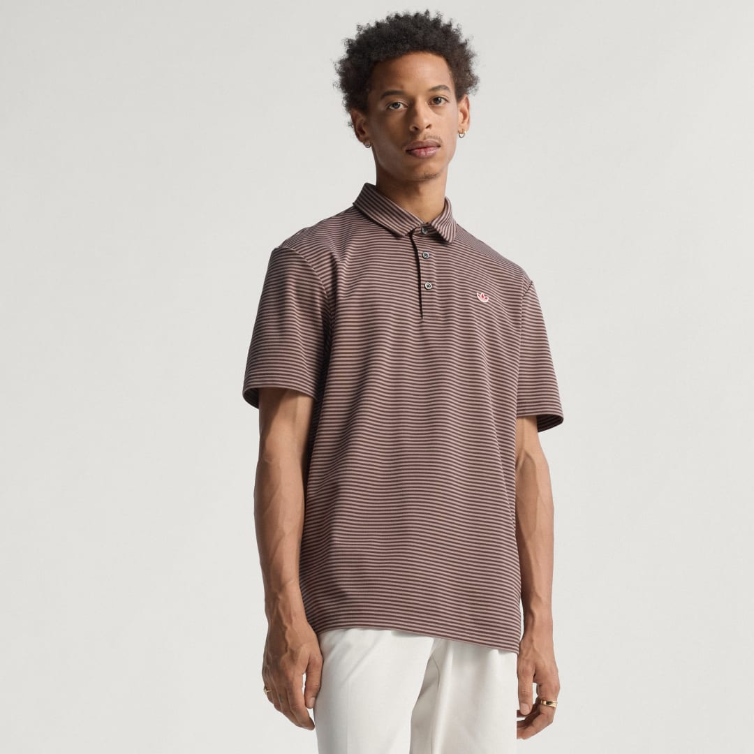 Adidas Originals Stripe Pique Polo