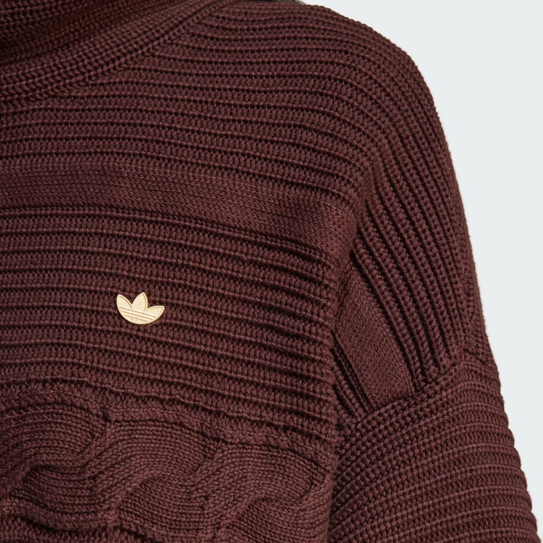 Adidas Premium Oversized Knit Turtleneck