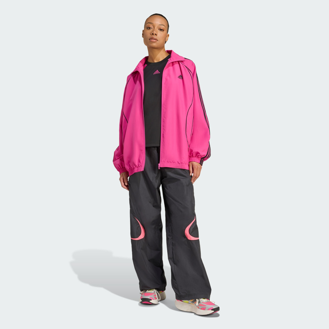 Adidas Teamgeist Adicolor Oversized Geweven Sportjack