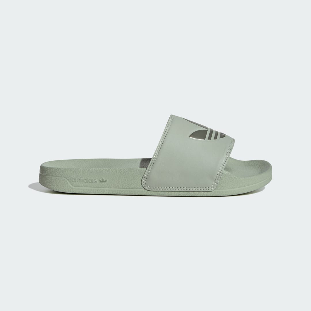 

adidas Sandalias Adilette Lite Mujer, Halo verde/plata gris/halo verde