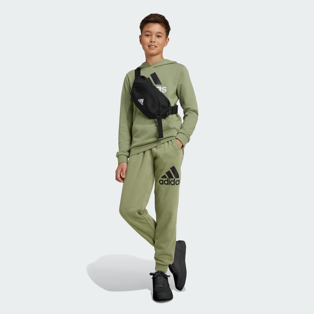 Adidas Essentials Regular Fit Big Logo Katoenen Broek
