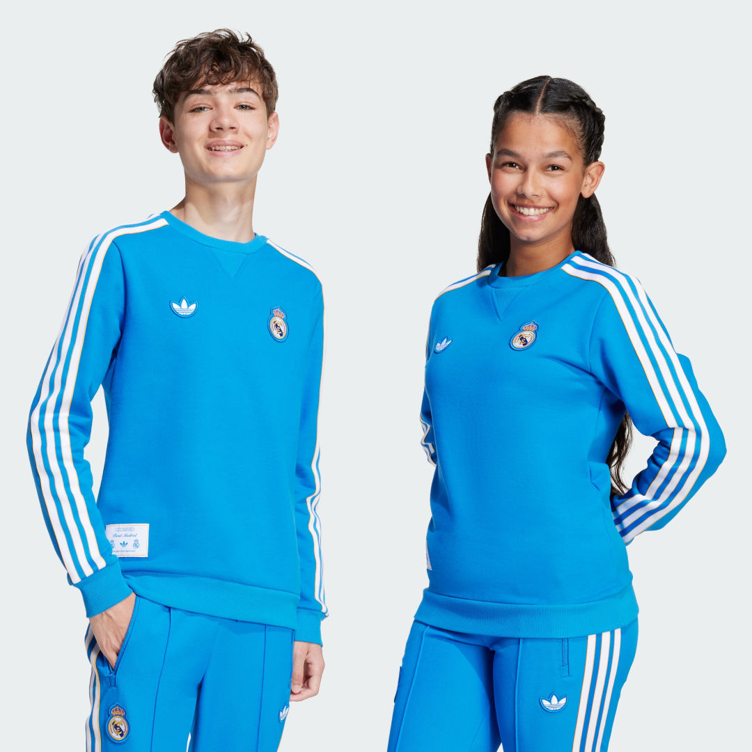 Adidas Real Madrid Terrace Icons Sweatshirt voor kinderen