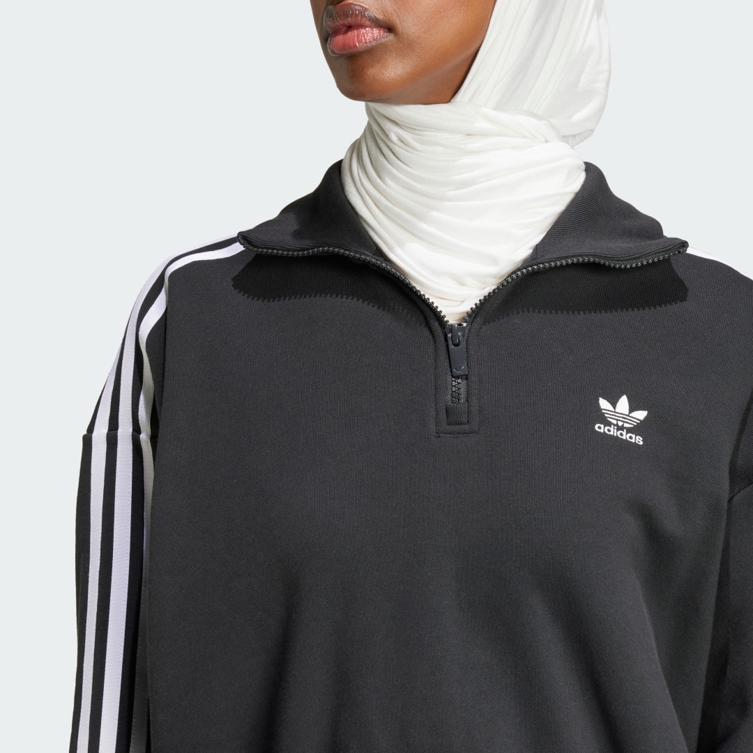 Adidas Adicolor 1 2 Zip Crew Sweatshirt