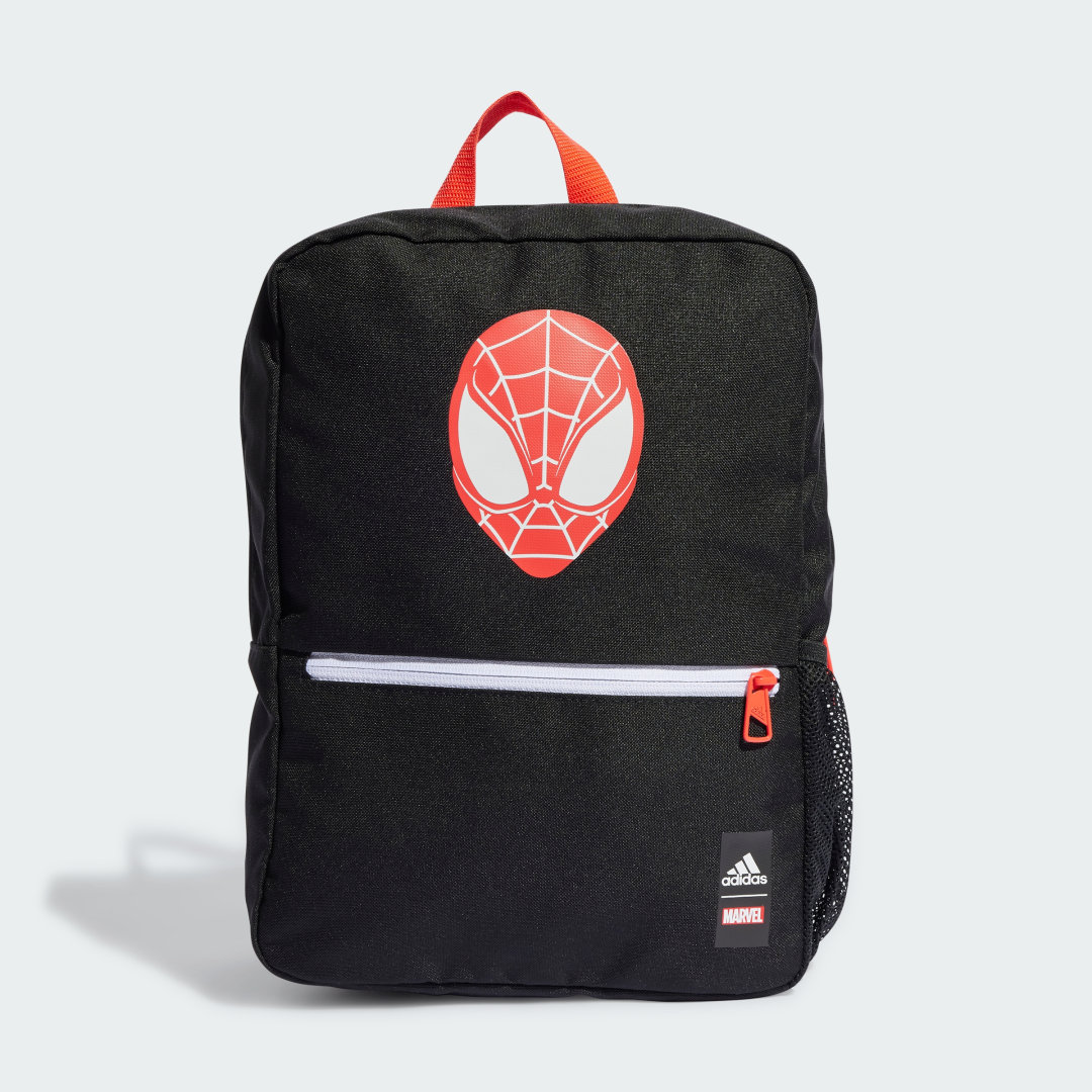 Image of adidas Marvel Spider-Man Backpack Black ONE SIZE - Lifestyle Bags