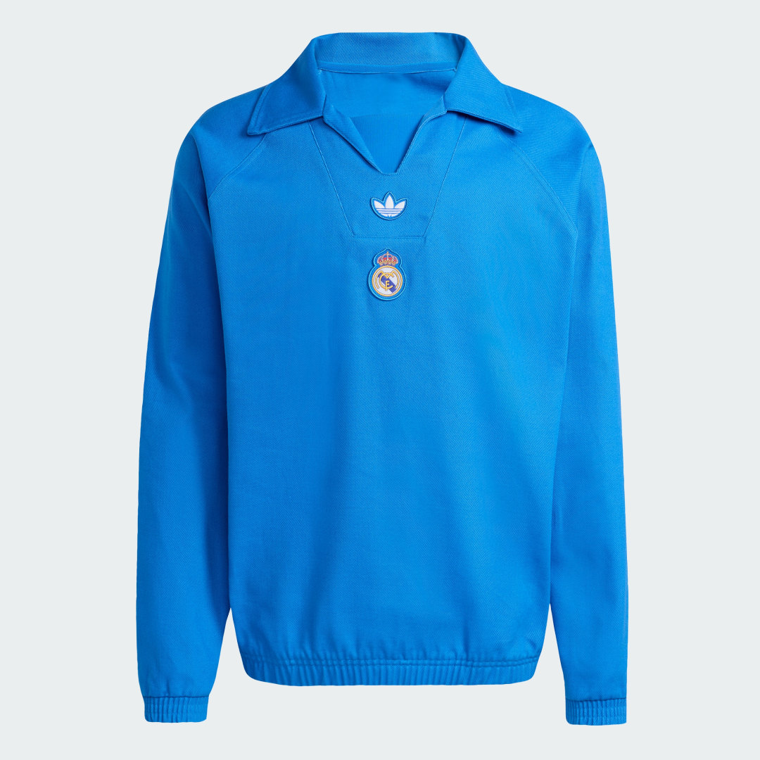 Adidas Real Madrid Terrace Icons Drill Shirt