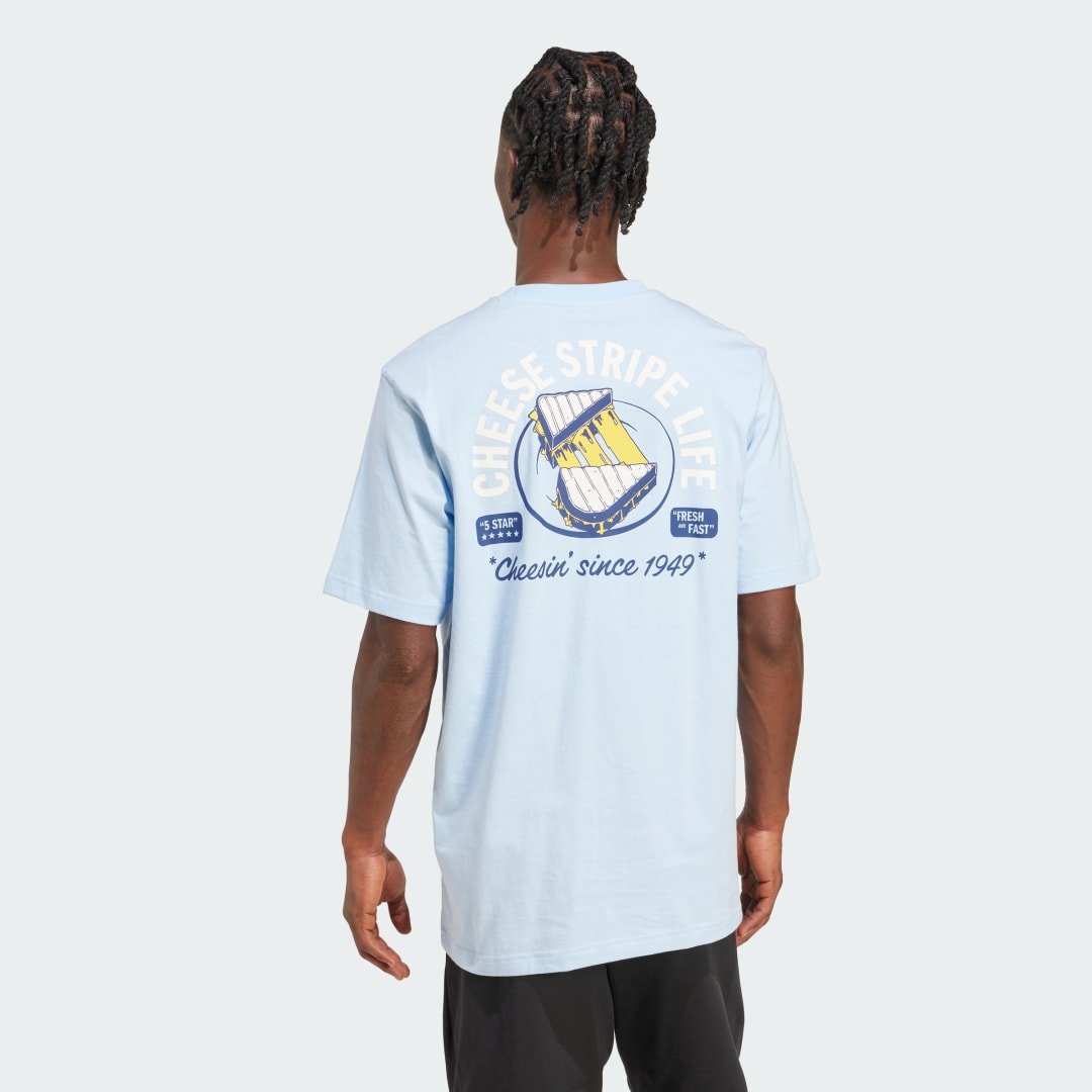 Adidas Food Grilled Cheese Graphic T-shirt