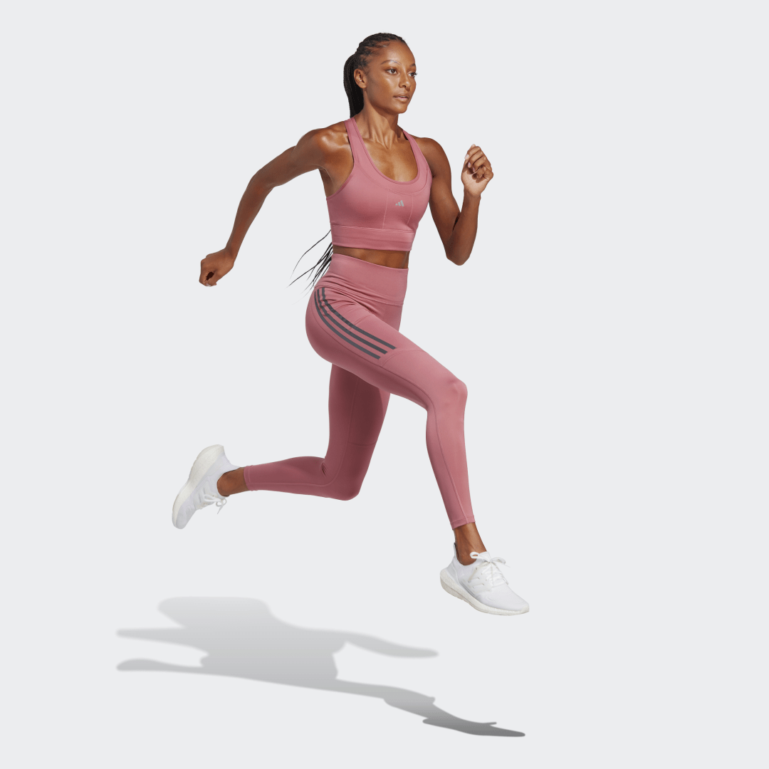 

adidas DailyRun 3S 7/8 Mujer, Rosa