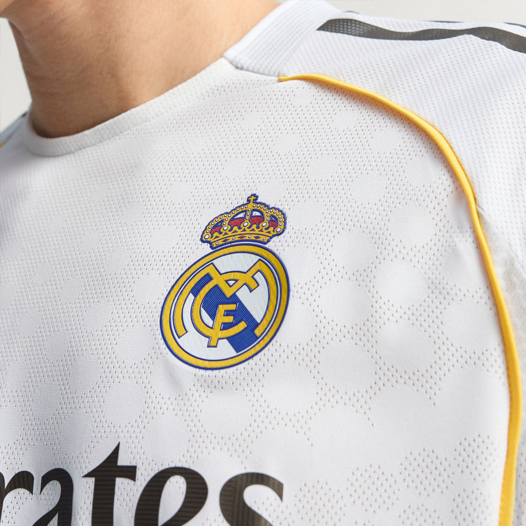 Adidas Real Madrid 25 26 Authentiek Longsleeve Thuisshirt