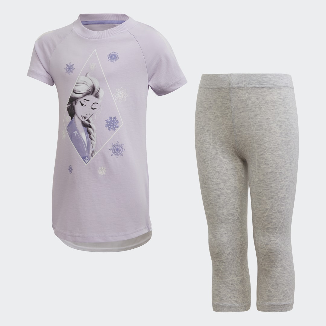 Комплект: футболка и леггинсы Frozen 2 adidas Performance