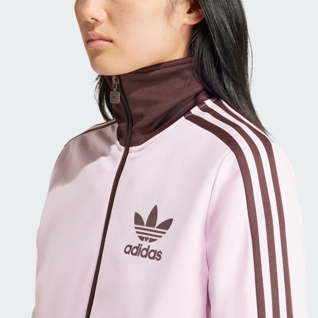 

adidas Chaqueta Deportiva Beckenbauer Mujer, Rosa
