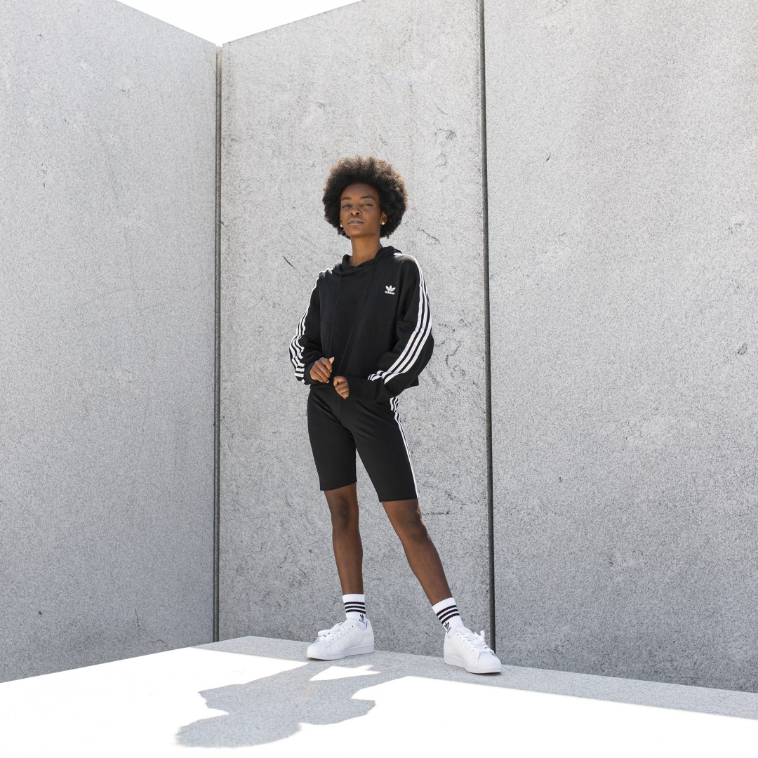 фото Укороченная худи adidas originals