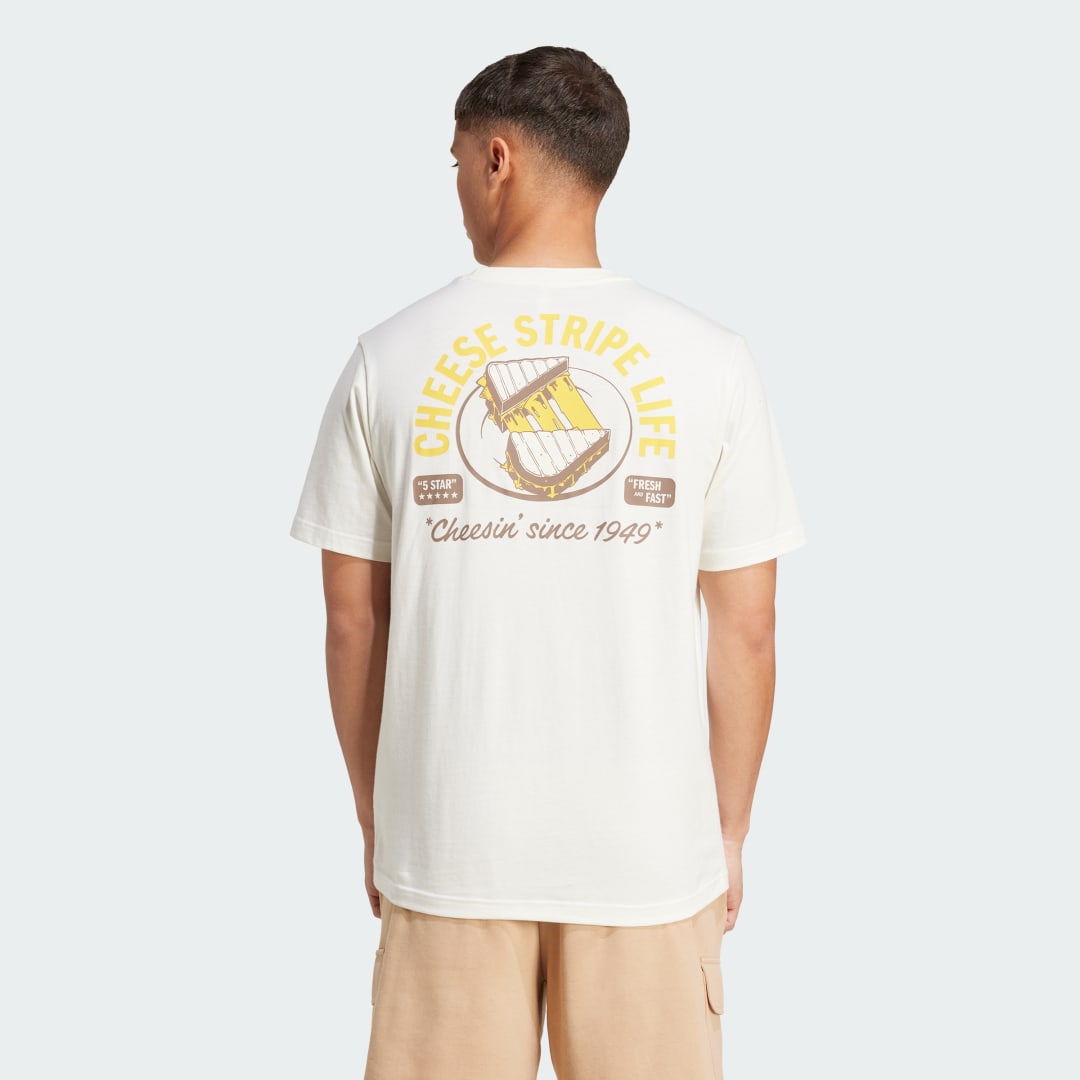 Adidas Food Grilled Cheese Graphic T-shirt