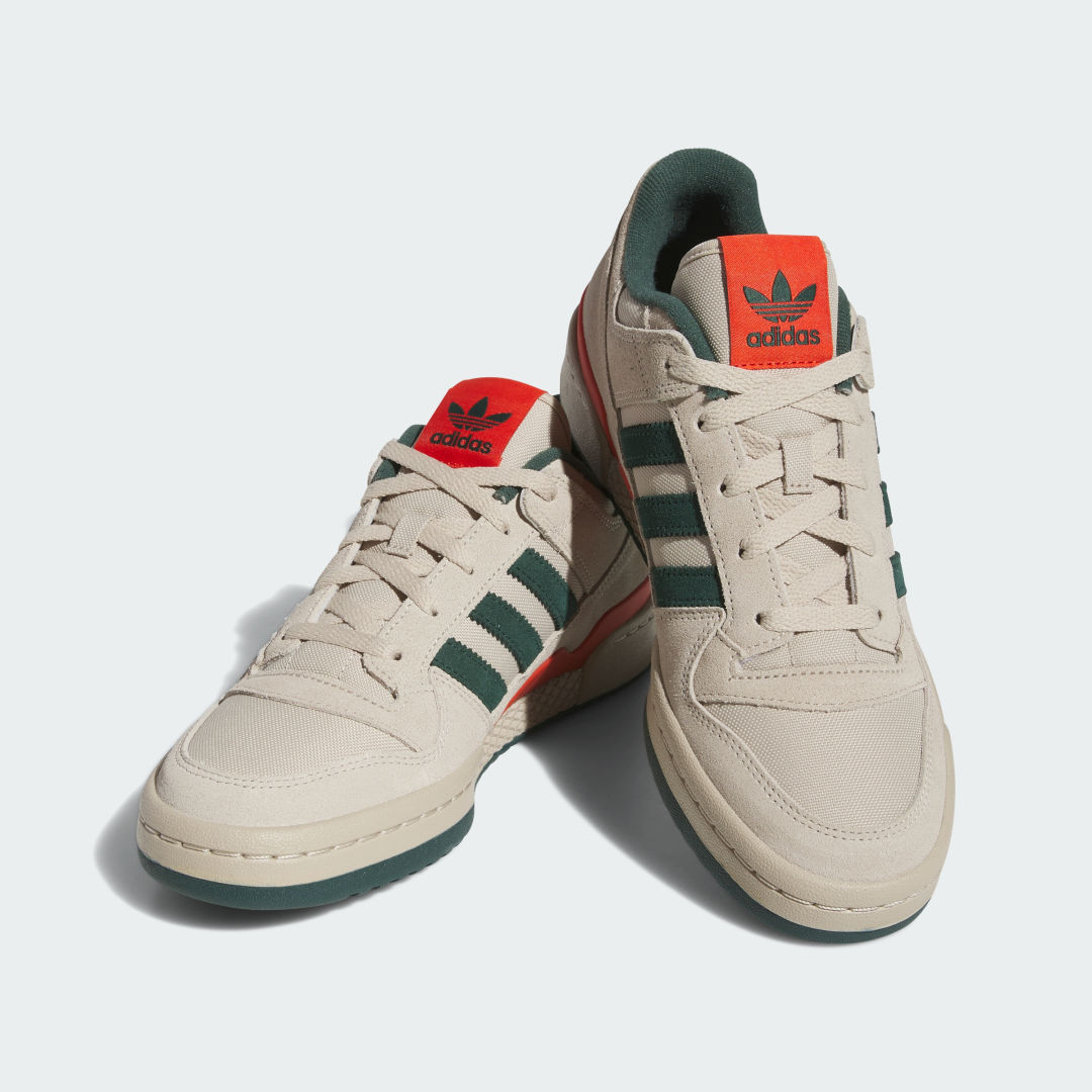 Adidas Forum sneaker Wonder Beige / Wonder Beige / Preloved Red