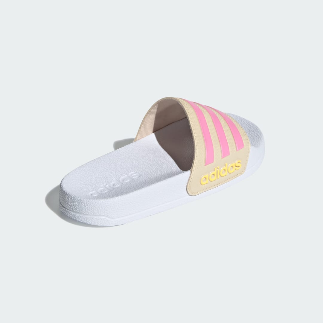 

adidas Sandalias Adilette Shower (Unisex) Niño, Crystal sand/bliss rosa/blanco