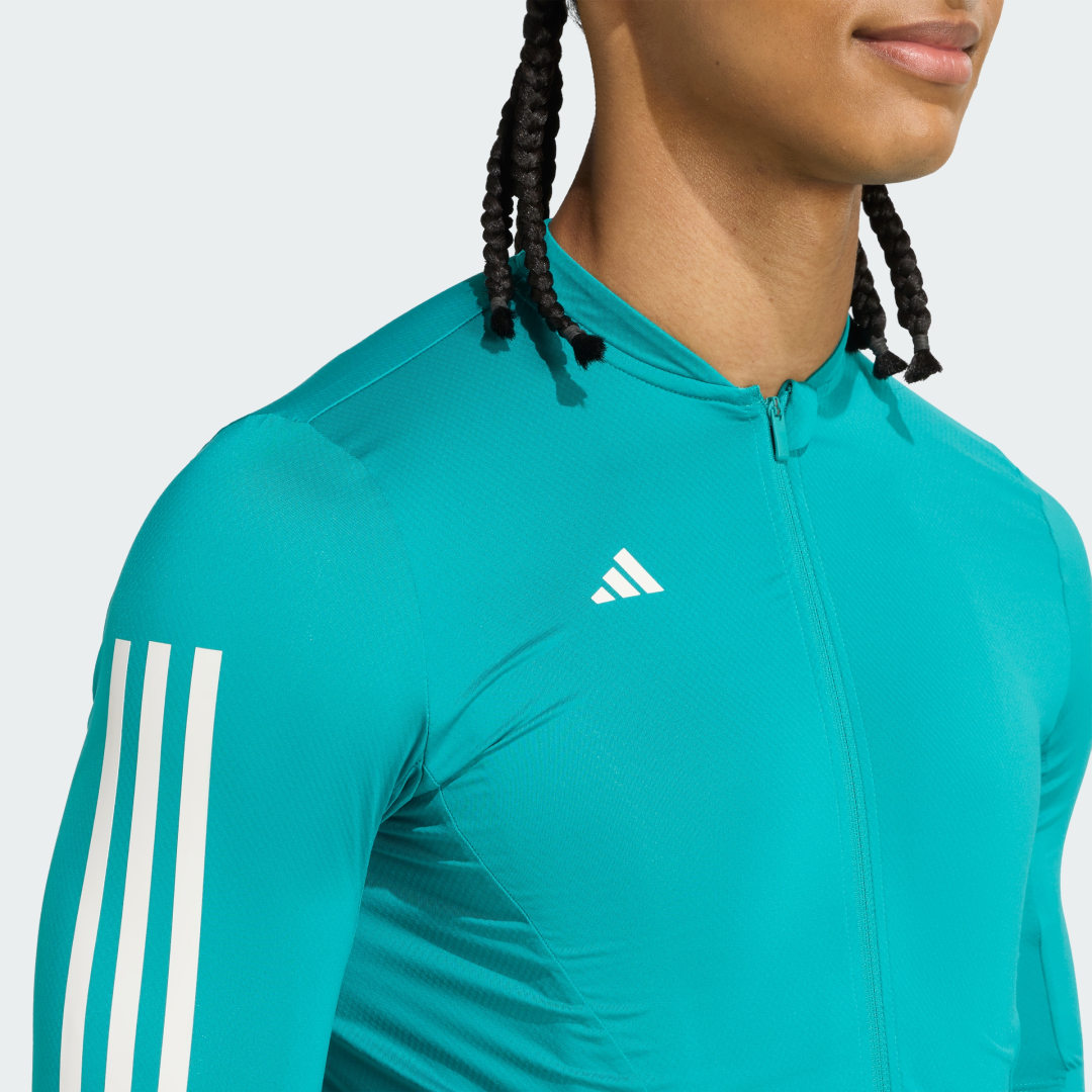 Adidas Tempo 3-Stripes Wielrenshirt