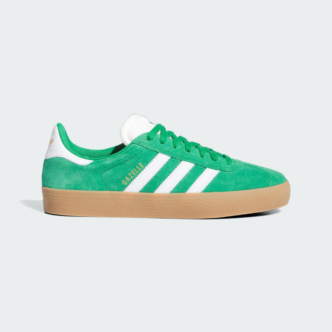 Adidas Gazelle Adv Green / Cloud White / Gold Metallic