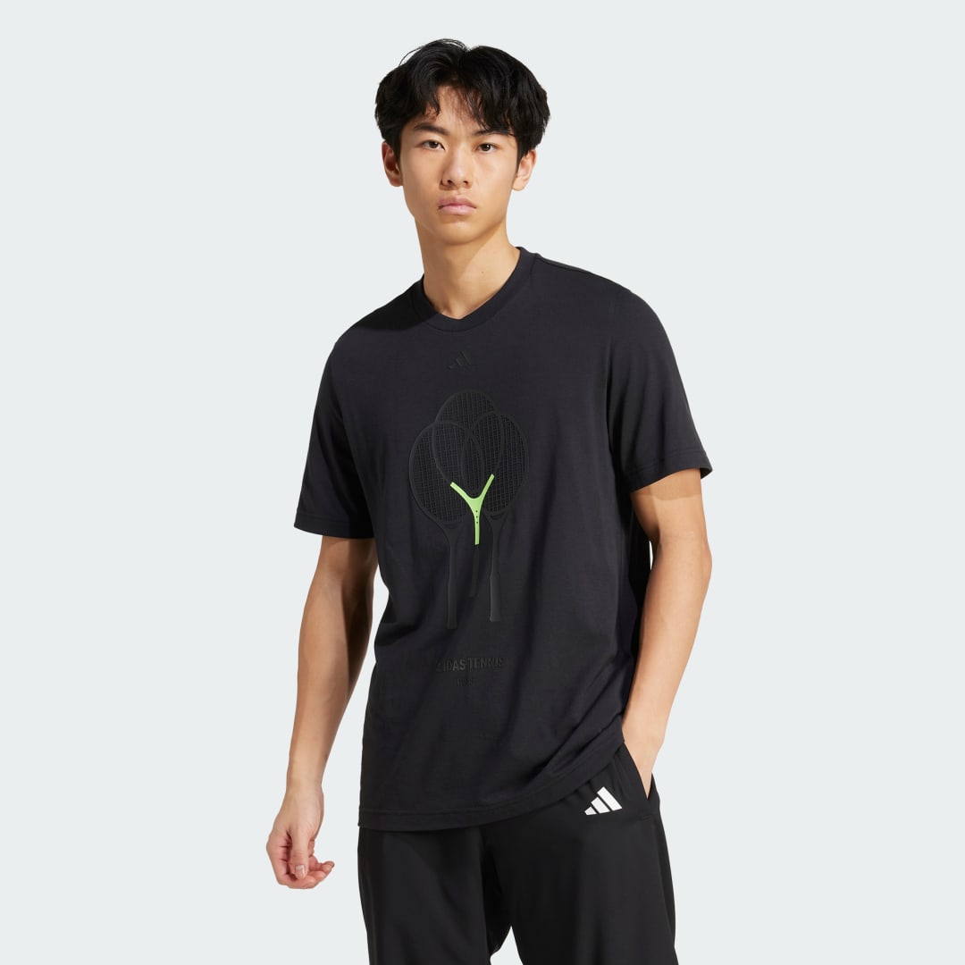 Adidas Tennis 3 Rackets Graphic T-shirt