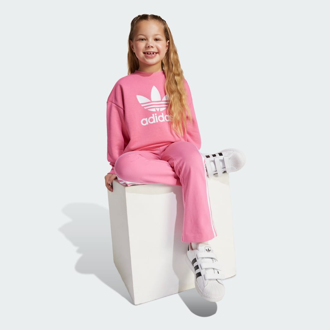 Ensemble legging évasé sweat shirt ras du cou ample Enfants - vue 3