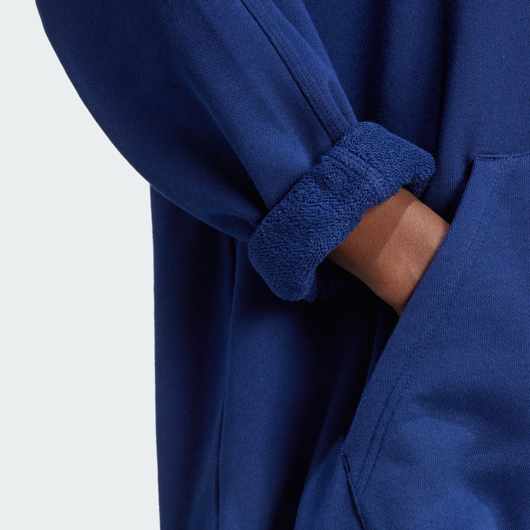 

adidas Buzo con Capucha Essentials Holgado Felpa Francesa Mujer, Azul