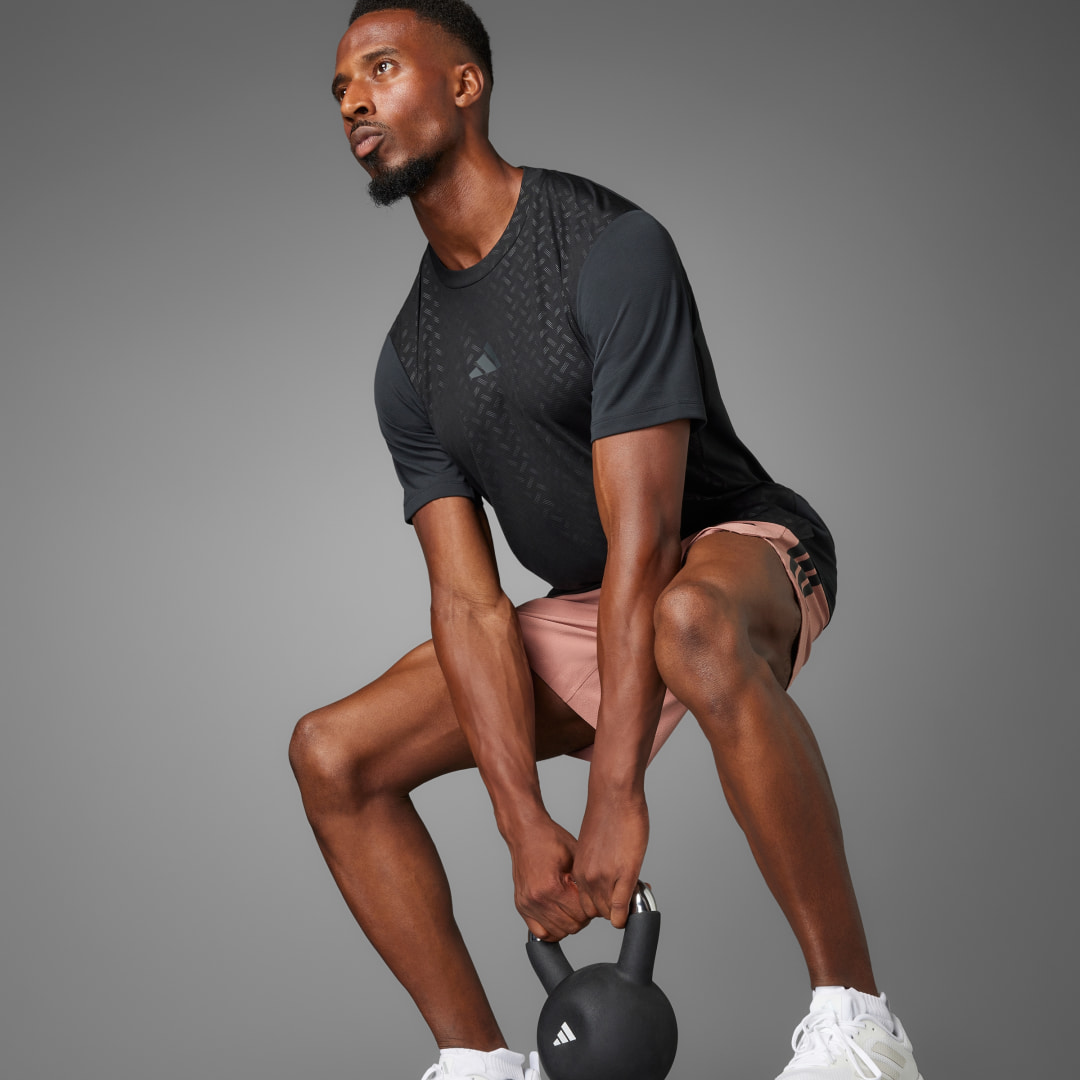 adidas Power 3-Stripes T-Shirt | JI8215 | FOOTY.COM