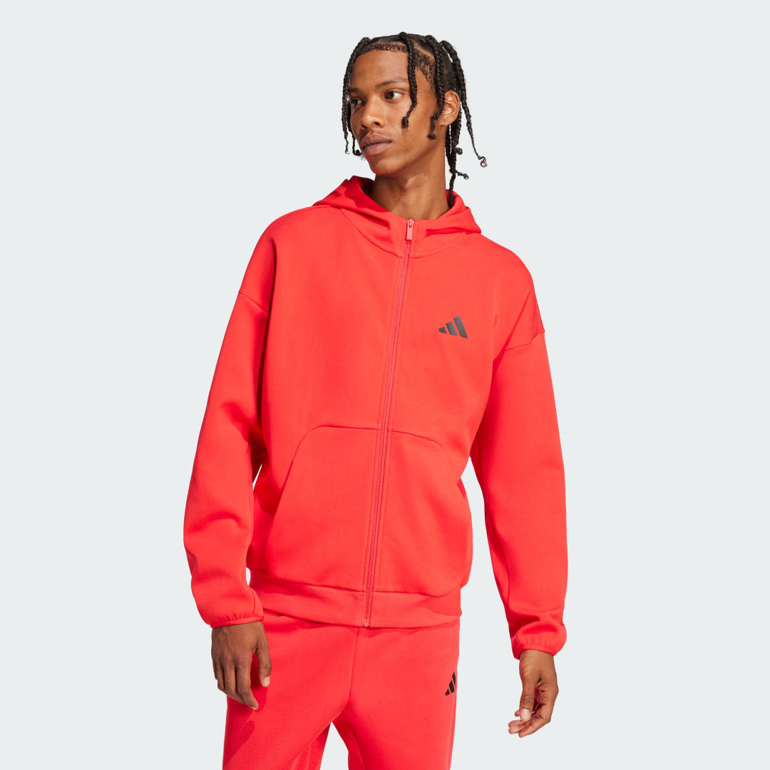 Image of Felpa con cappuccio Future Icons Small Logo Full-Zip cod002