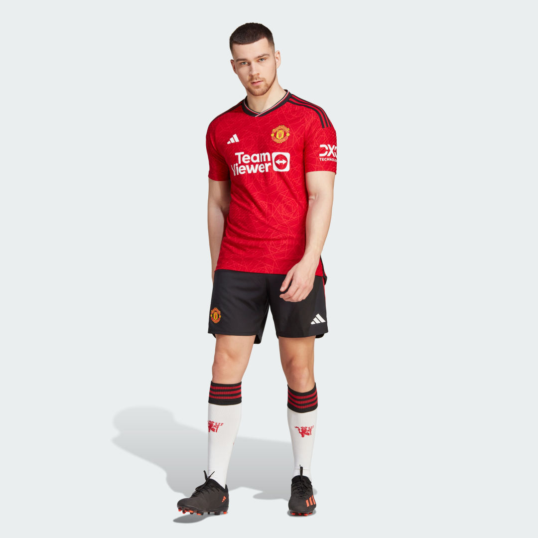 Adidas Manchester United 23 24 Authentieke Thuisshort