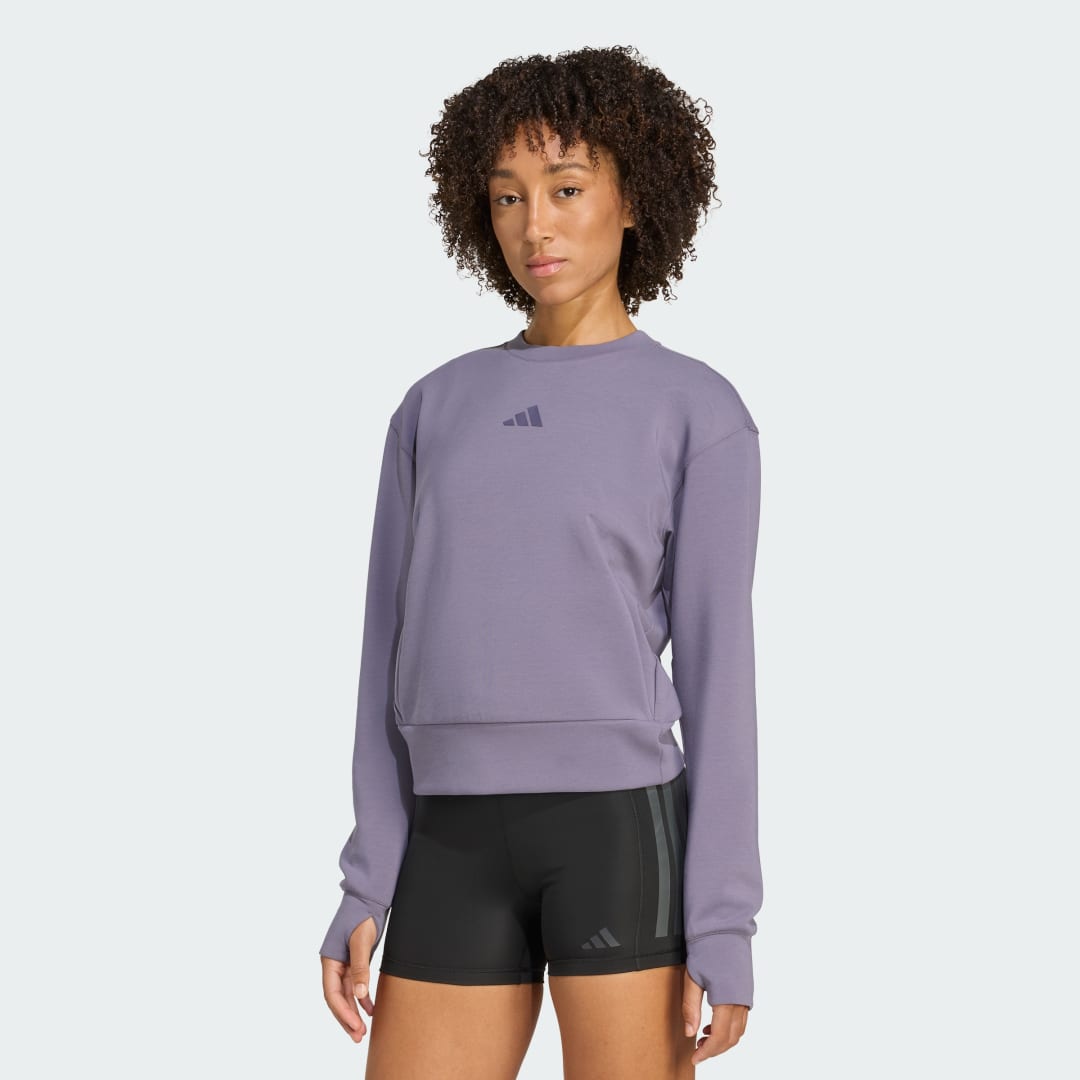 Adidas Designed-for-Training Warm-Up Sweatshirt