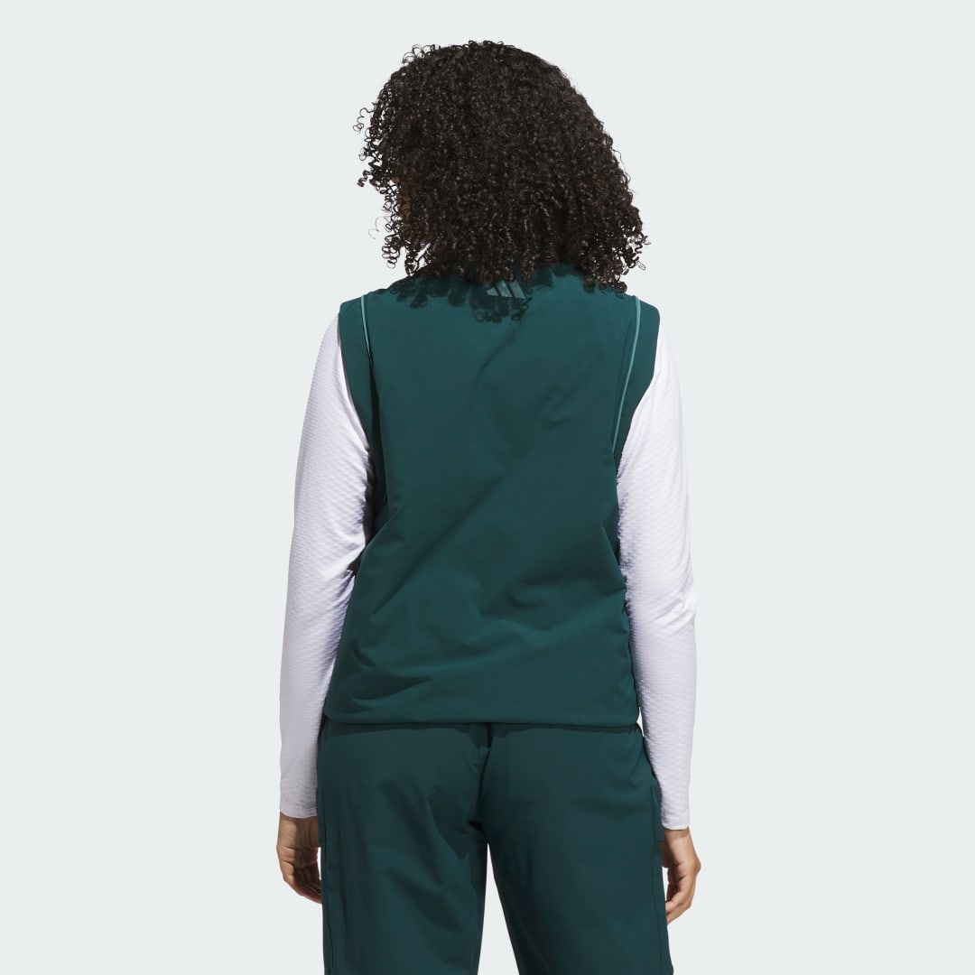 Adidas Beyond Twistweave Loose Quarter-Zip Mouwloos Shirt
