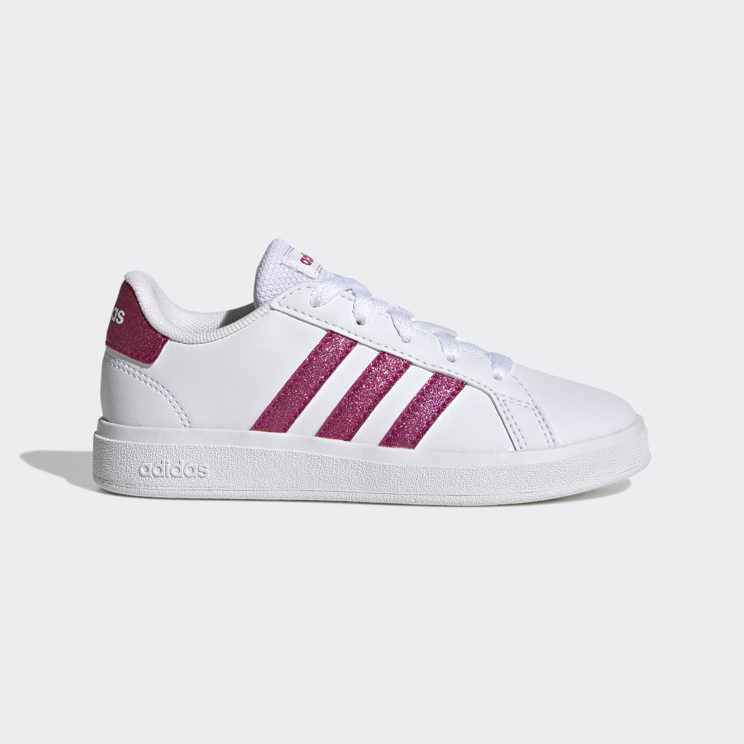 Adidas Grand Court Lifestyle Tennis Lace-up Cloud White / Team Real Magenta / Cloud White