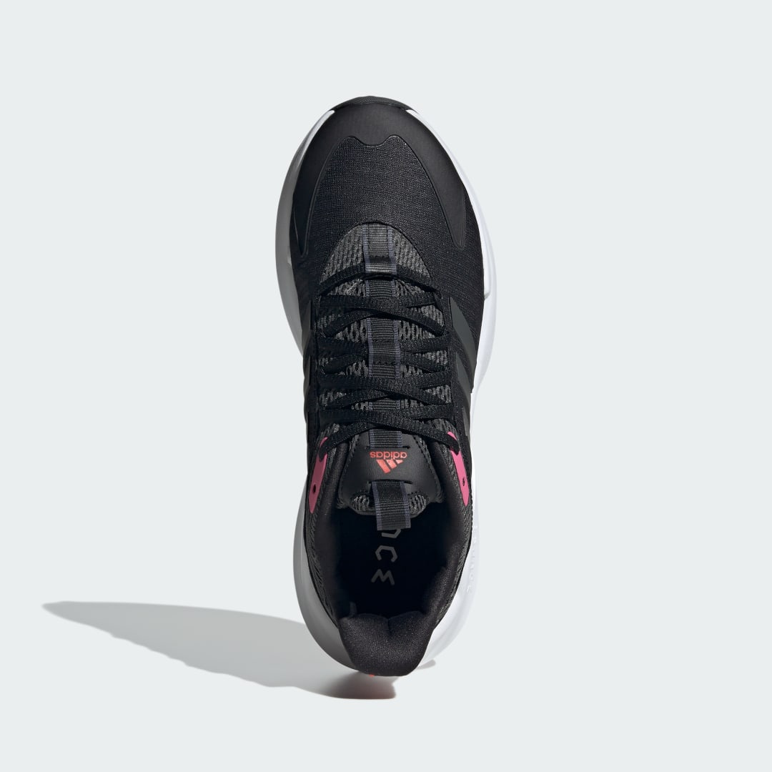 

adidas Tenis Alphaedge + Unisex, Negro/gris six/rosa fusion