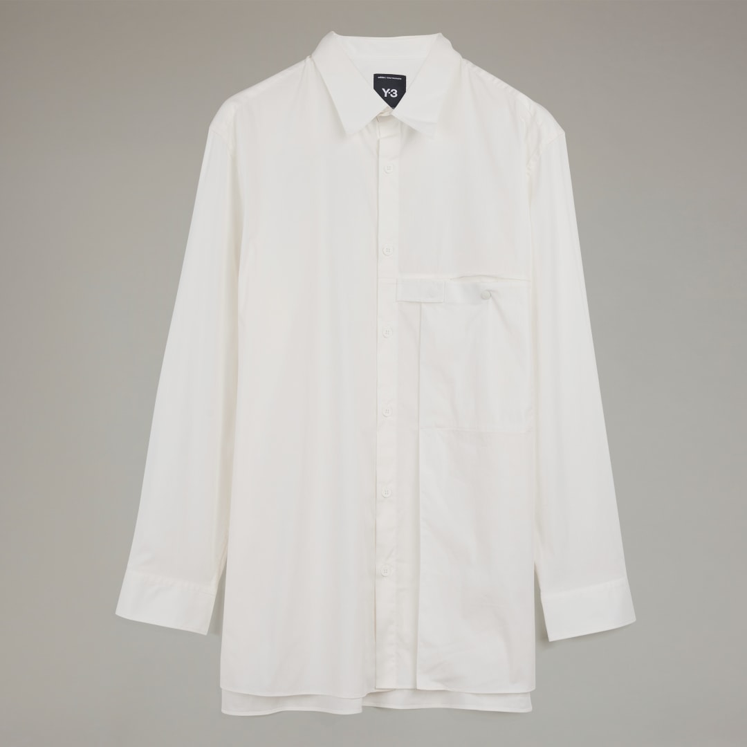 Adidas Y-3 Pleated Pocket Overhemd