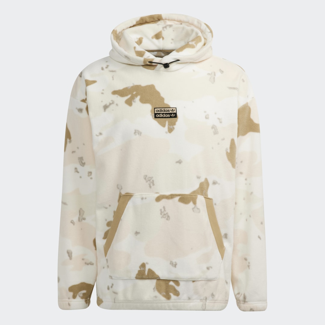 фото Флисовая худи r.y.v. camo adidas originals