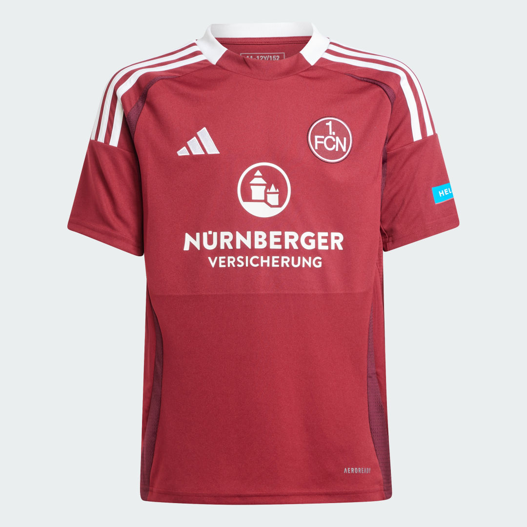 Adidas 1. FC Nürnberg 24 25 Thuisshirt Kids