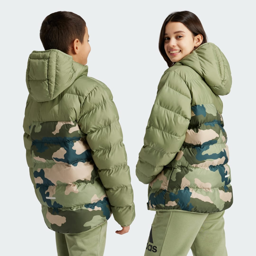 Adidas Synthetisch Donsjack met Print