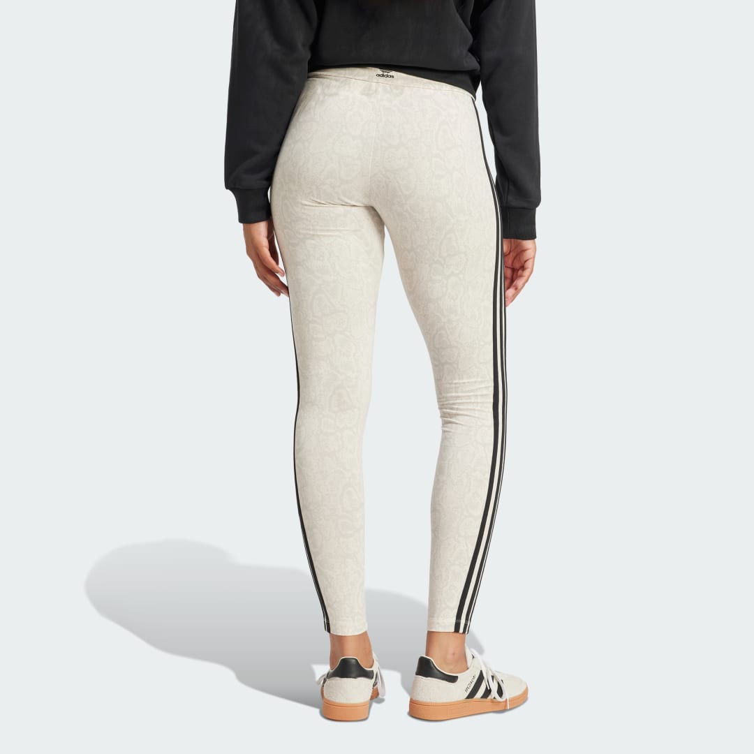 Legging imprimé peau de serpent intégral - vue 2