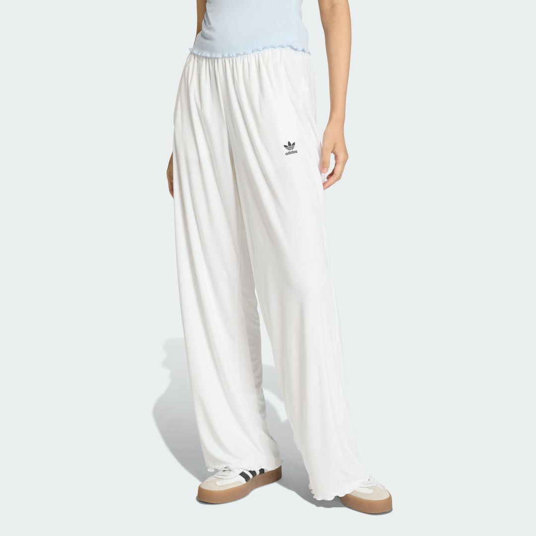 ESSENTIALS SCALLOPED EDGE TROUSERS