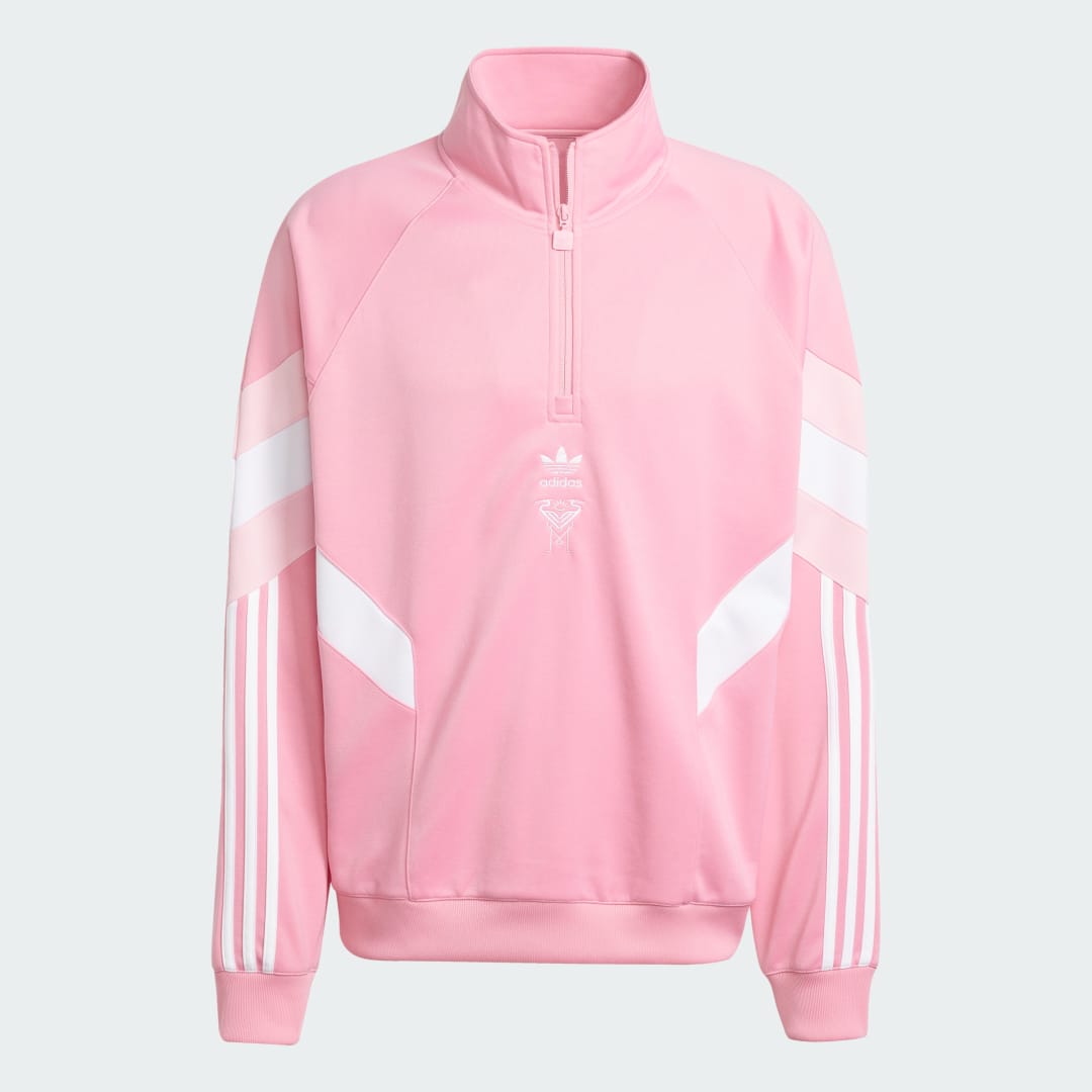 Adidas Inter Miami CF Originals Sweatshirt met Halflange Rits
